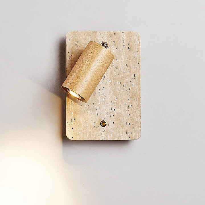 Travertine Spot Wall Sconce - Vakkerlight