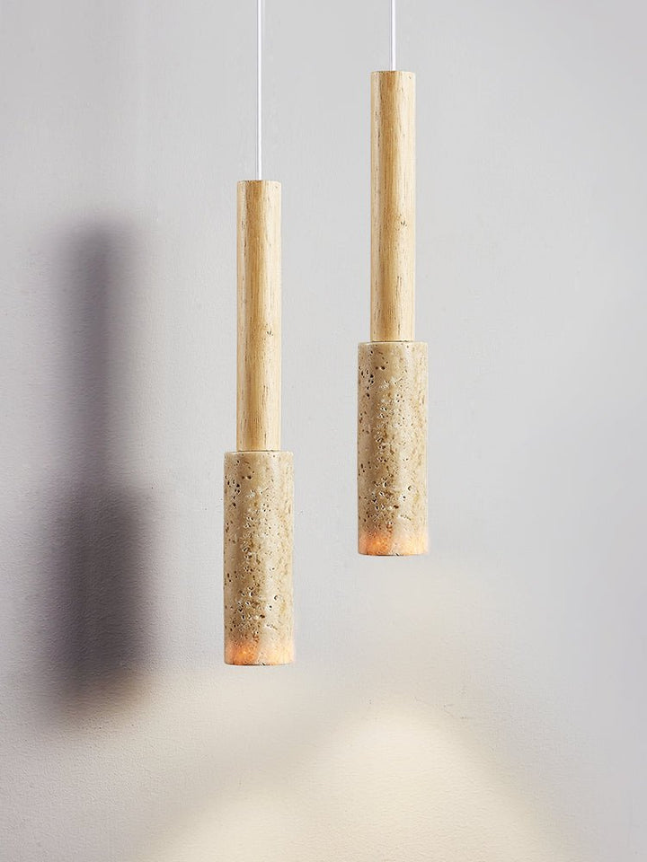 Travertine Stick Pendant Light - Vakkerlight