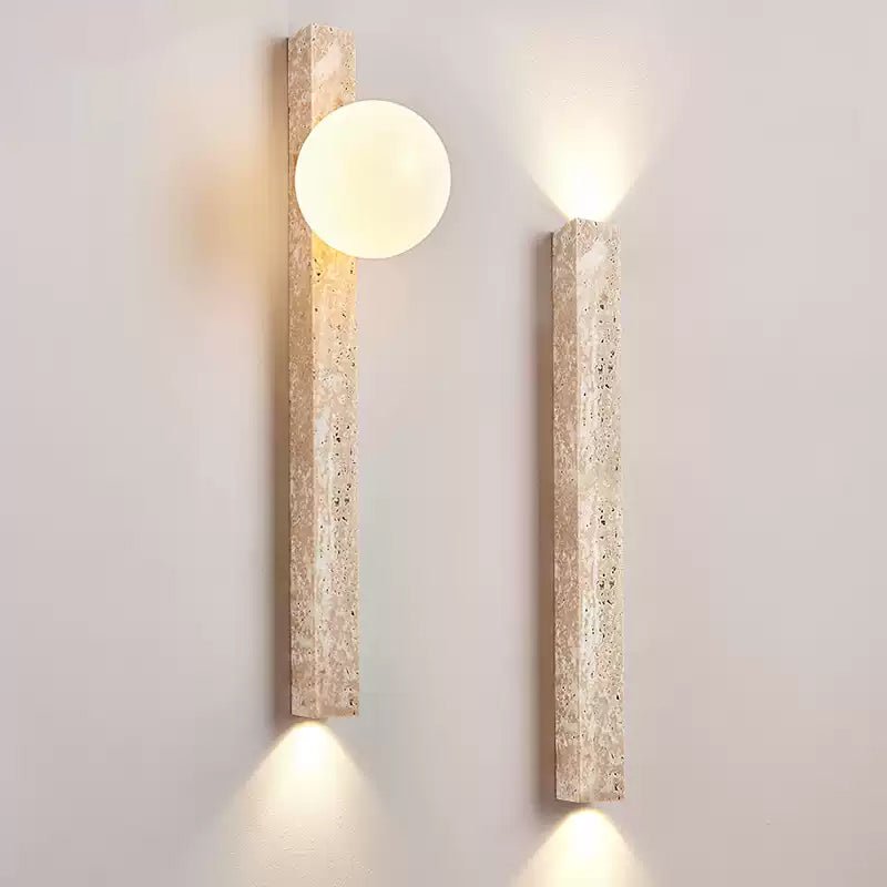 Travertine Stripe Wall Sconce - Vakkerlight