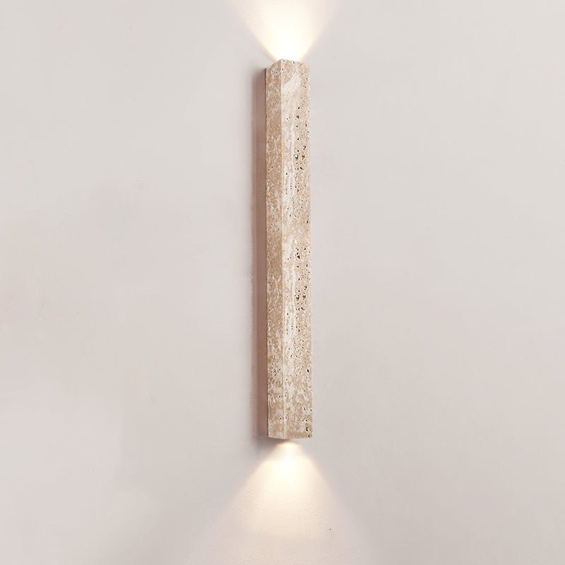 Travertine Stripe Wall Sconce - Vakkerlight