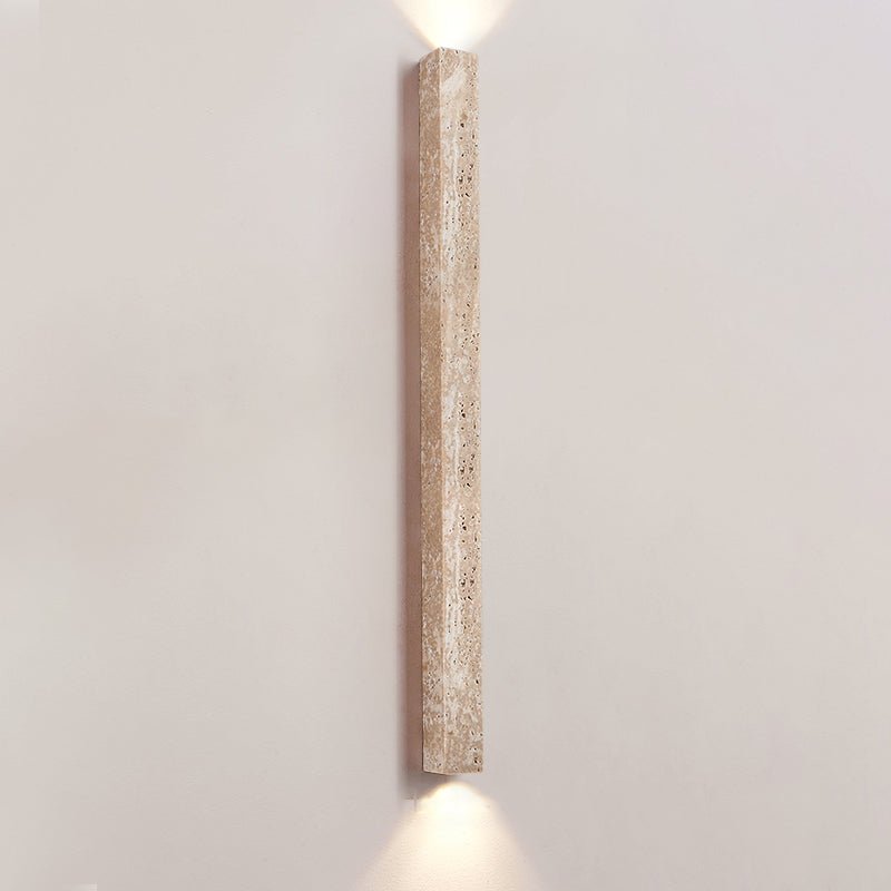 Travertine Stripe Wall Sconce - Vakkerlight