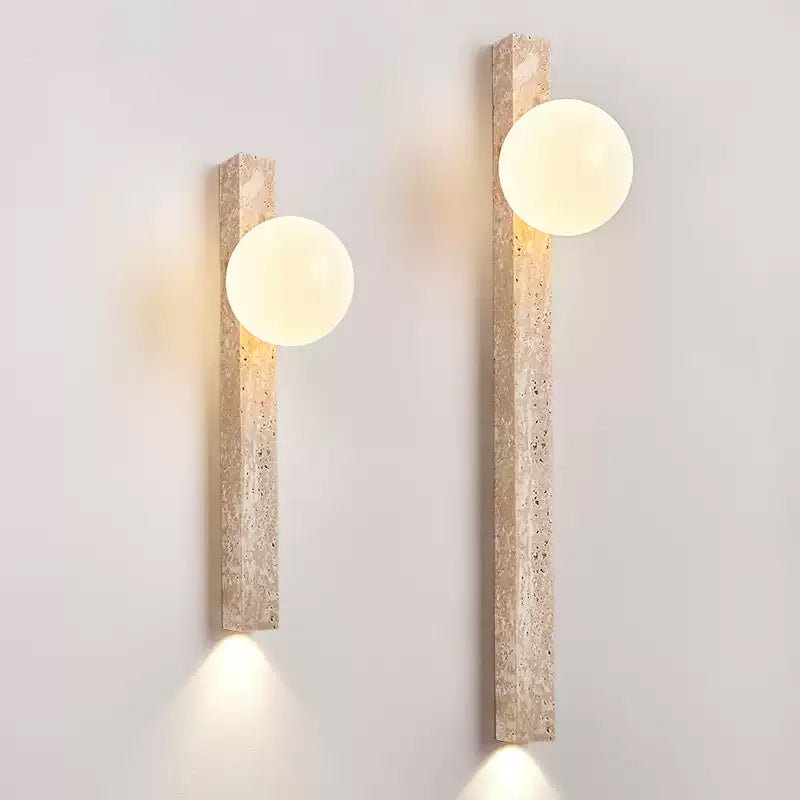 Travertine Stripe Wall Sconce - Vakkerlight