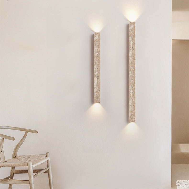 Travertine Stripe Wall Sconce - Vakkerlight