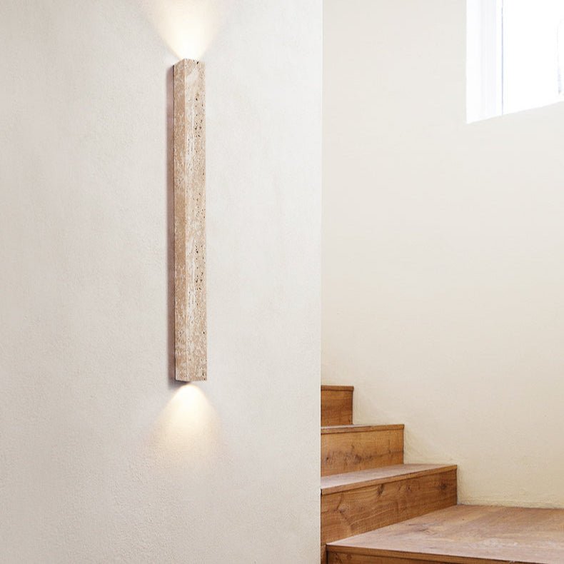 Travertine Stripe Wall Sconce - Vakkerlight