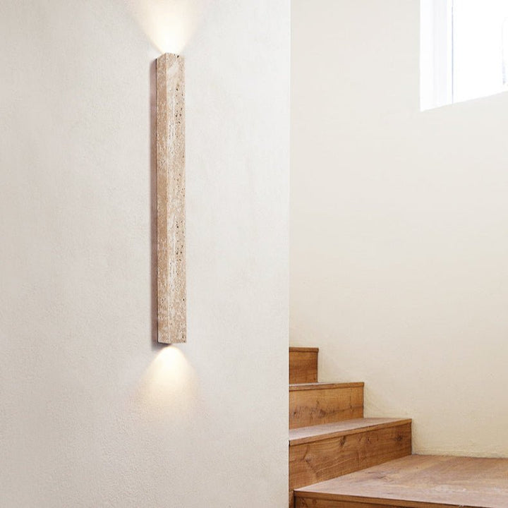 Travertine Stripe Wall Sconce - Vakkerlight