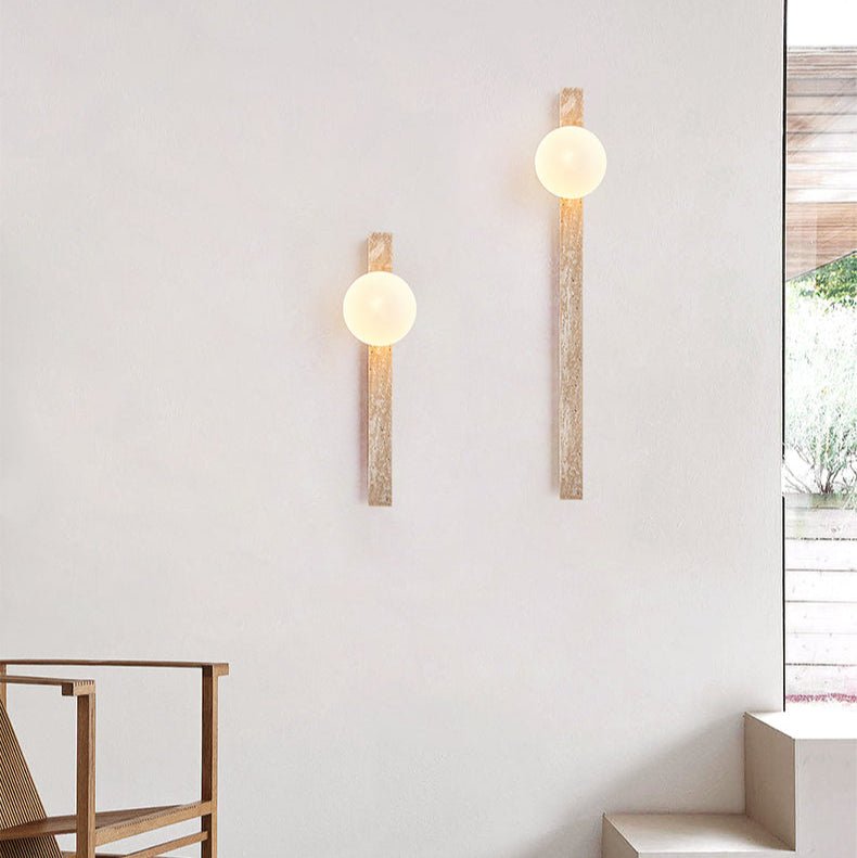 Travertine Stripe Wall Sconce - Vakkerlight