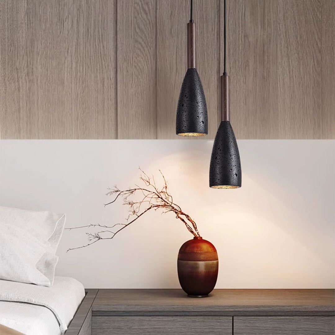 Travertine Teardrop Pendant Light - Vakkerlight