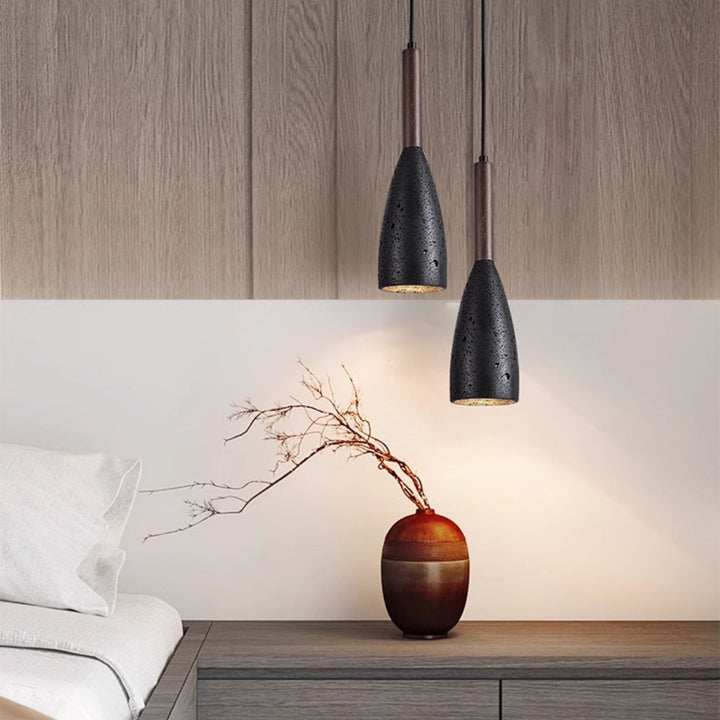 Travertine Teardrop Pendant Light - Vakkerlight