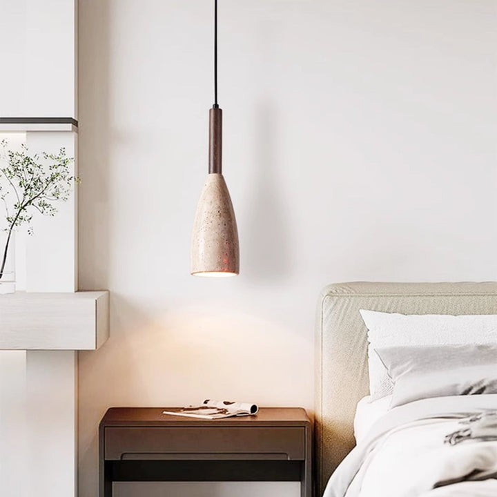 Travertine Teardrop Pendant Light - Vakkerlight