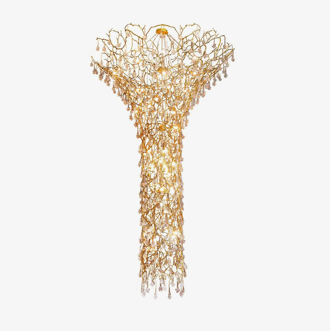 Tree Branch Staircase Chandelier - Vakkerlight