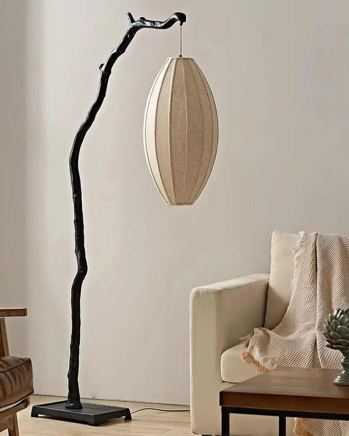 Tree Lantern Sculpture Floor Lamp