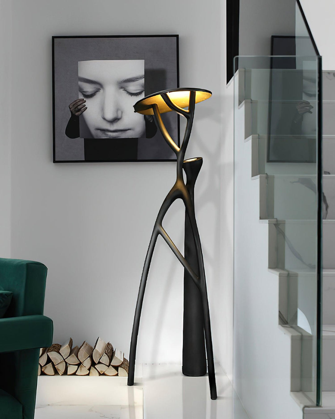 Tree Of Life Sculpture Floor Lamp