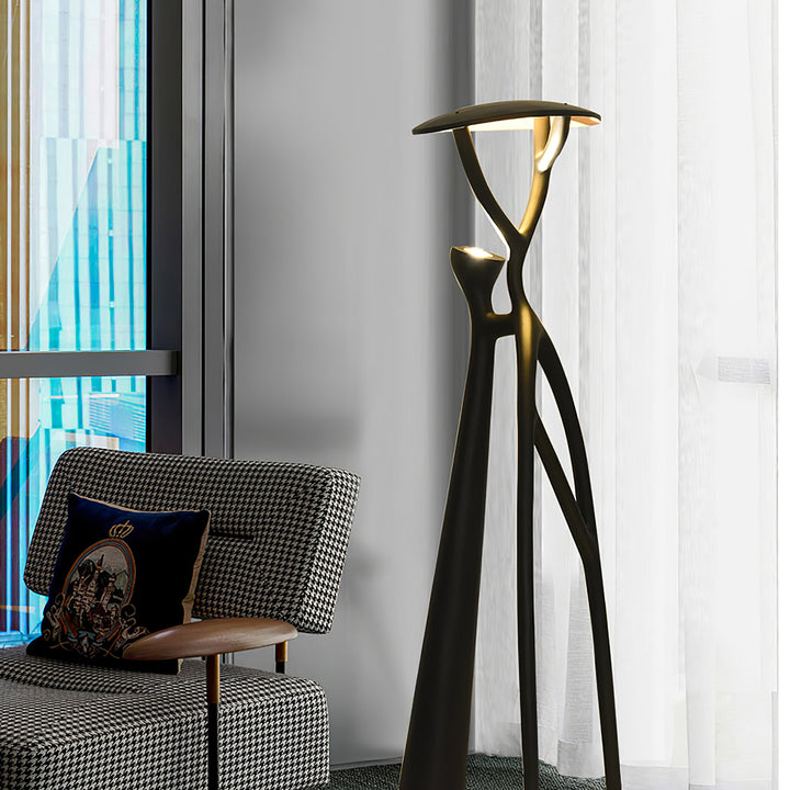 Tree Of Life Sculpture Floor Lamp