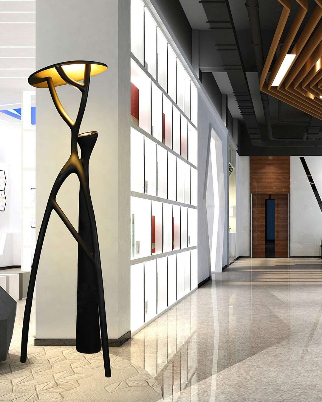 Tree Of Life Sculpture Floor Lamp