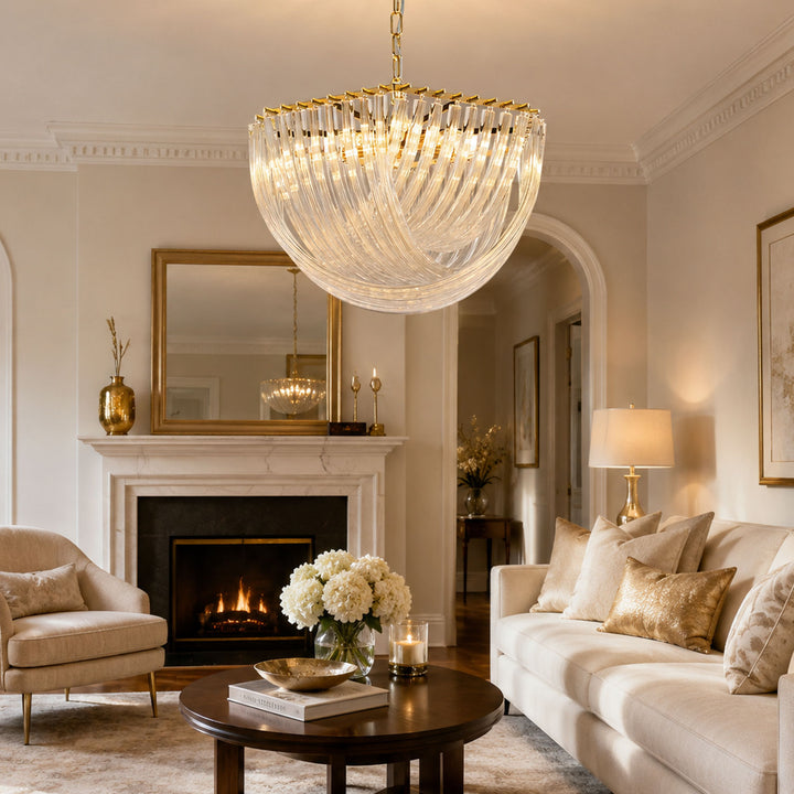 Trevi Glass Chandelier - Vakkerlight