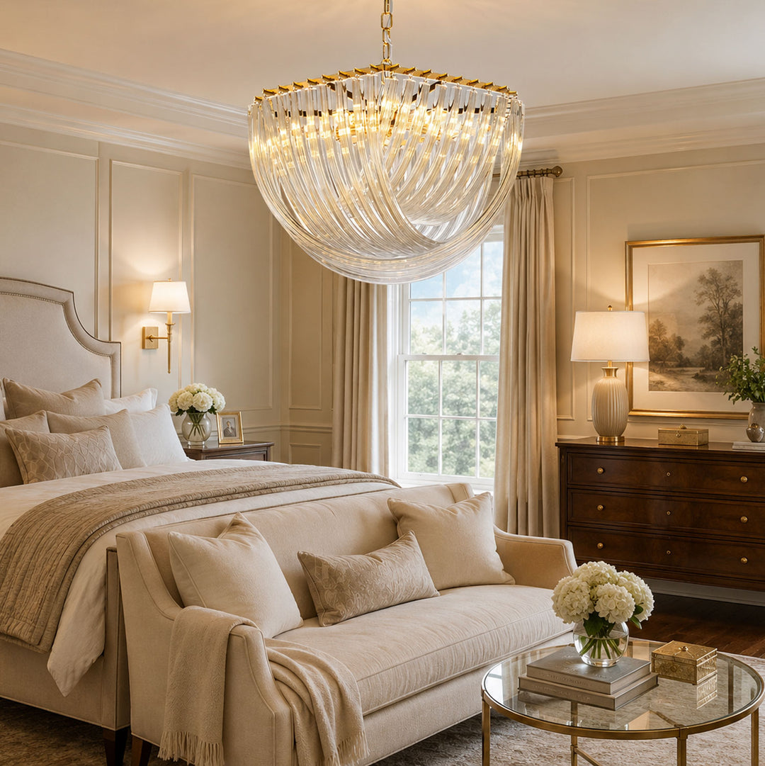 Trevi Glass Chandelier - Vakkerlight