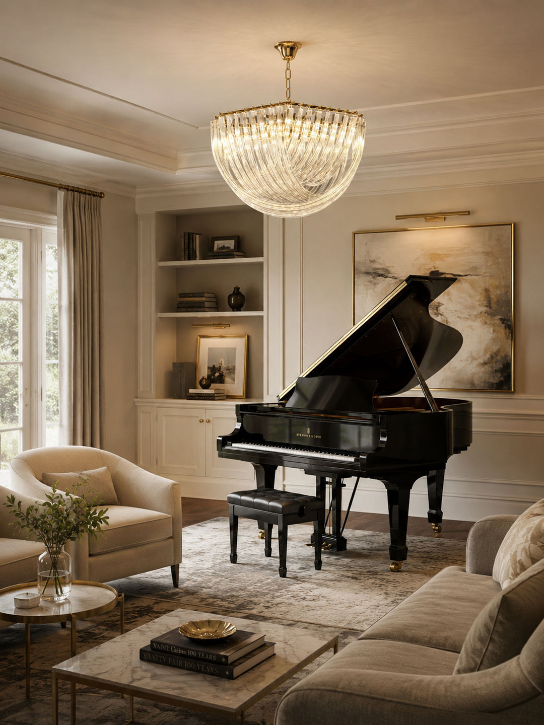 Trevi Glass Chandelier - Vakkerlight