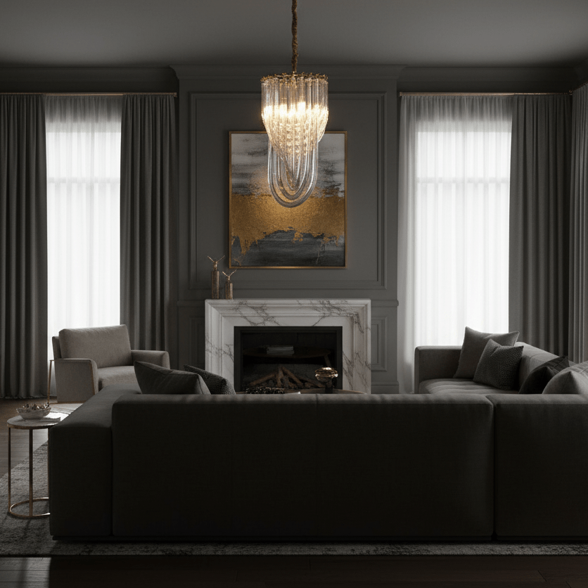 Trevi Murano Chandelier - Vakkerlight