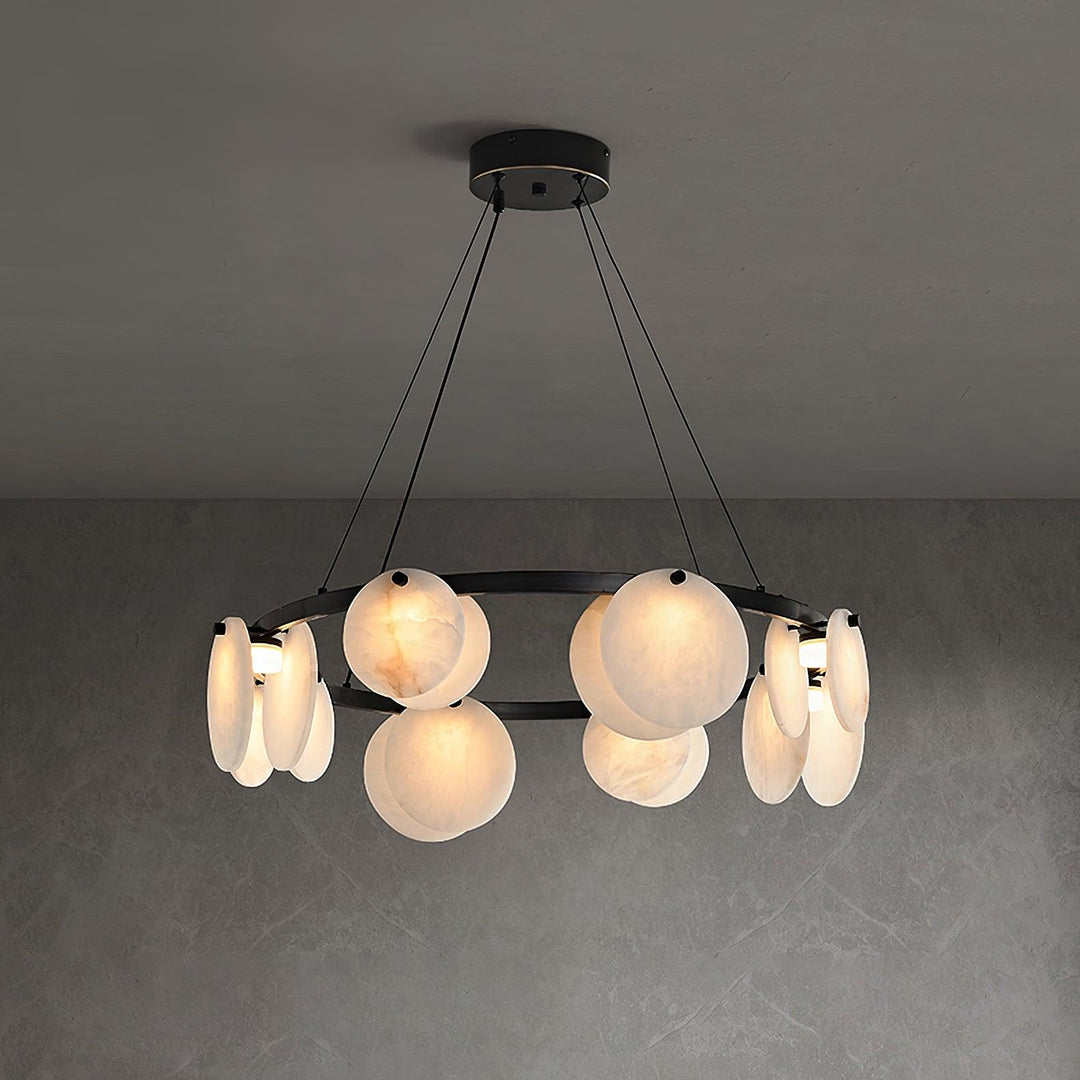 Trinidad Alabaster Chandelier - Vakkerlight