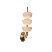 Triple Alabaster Wall Sconce