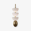 Triple Alabaster Wall Sconce