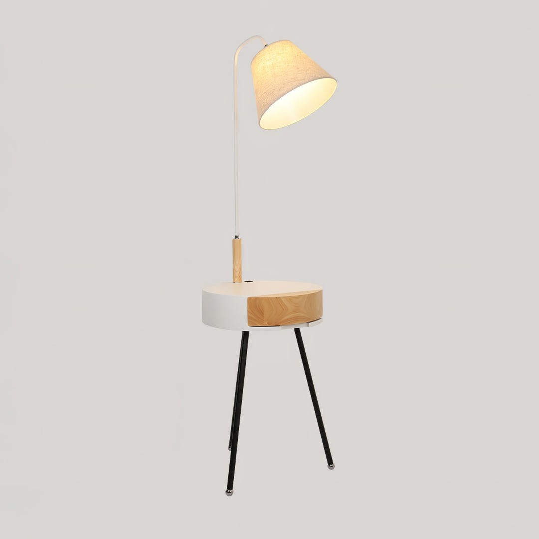 Tripod Fabric Floor Lamp - Vakkerlight