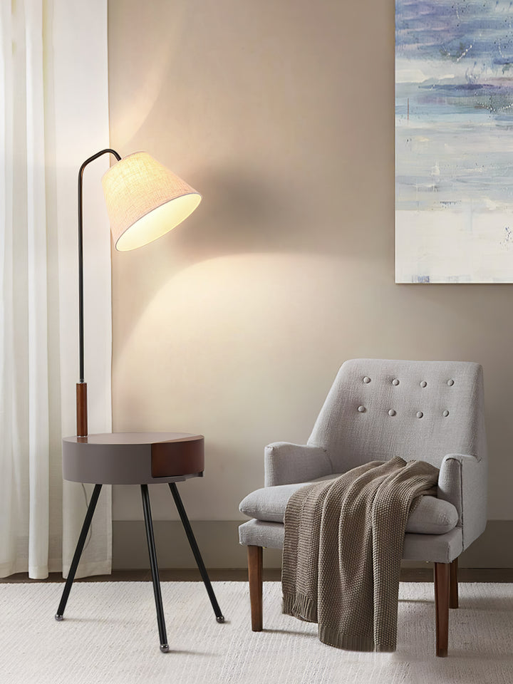 Tripod Fabric Floor Lamp - Vakkerlight