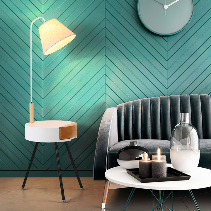 Tripod Fabric Floor Lamp - Vakkerlight