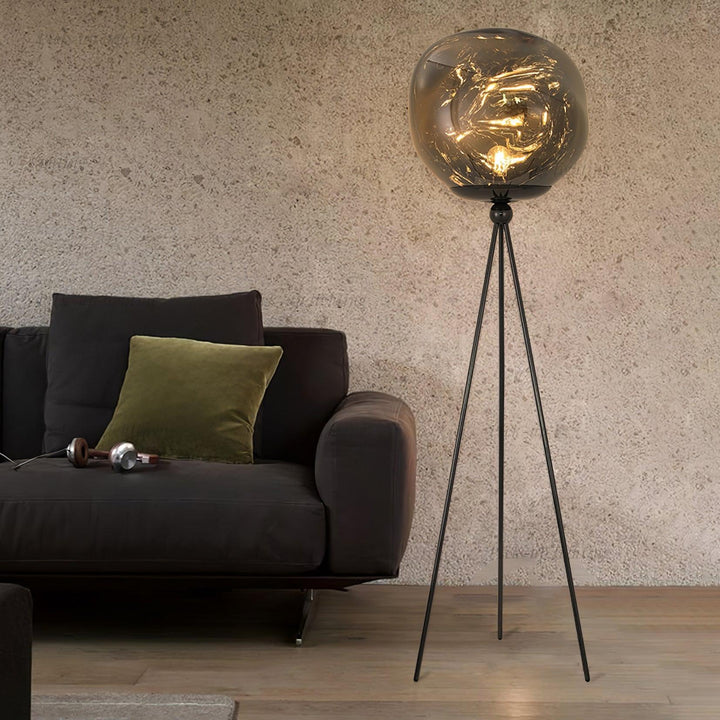 Lava Tripod Rock Floor Lamp - Vakkerlight