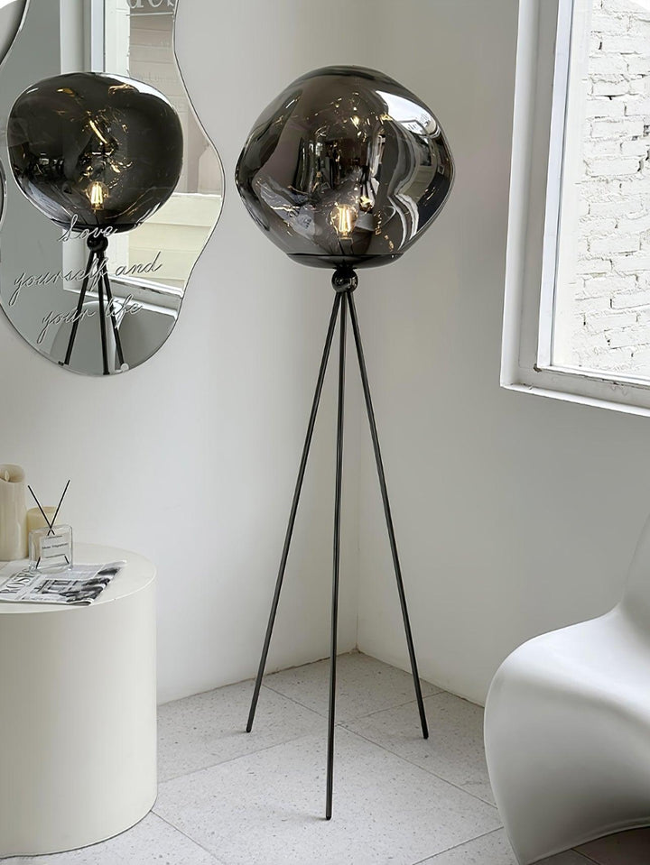 Lava Tripod Rock Floor Lamp - Vakkerlight