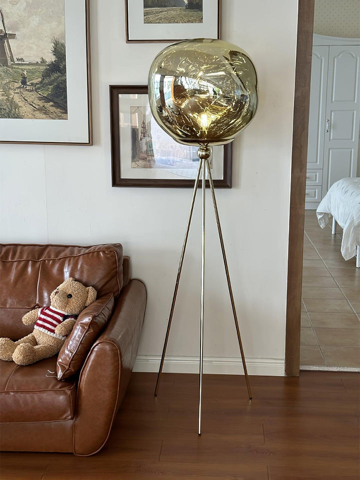 Lava Tripod Rock Floor Lamp - Vakkerlight