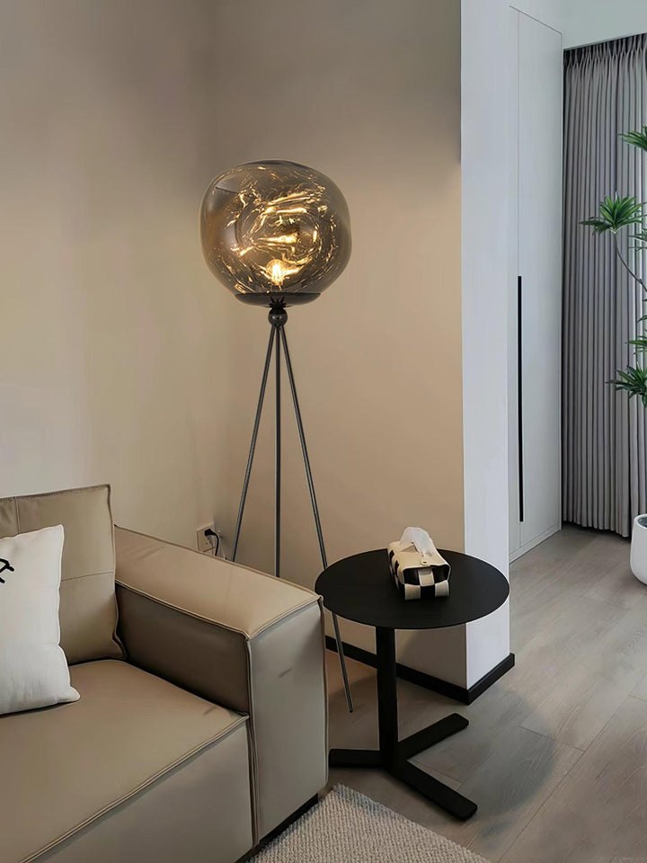 Lava Tripod Rock Floor Lamp - Vakkerlight