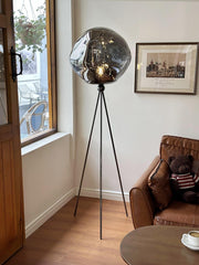 Lava Tripod Rock Floor Lamp - Vakkerlight