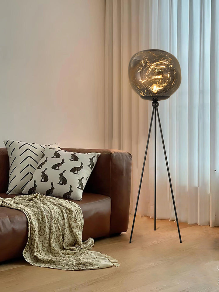 Lava Tripod Rock Floor Lamp - Vakkerlight