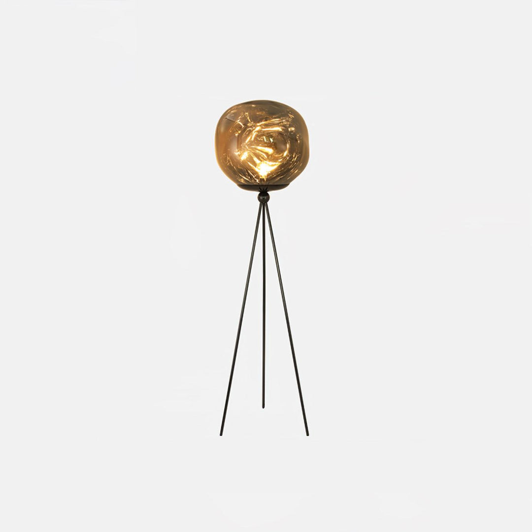 Lava Tripod Rock Floor Lamp - Vakkerlight