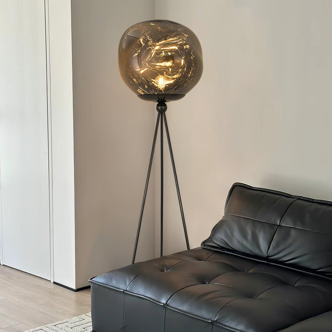 Lava Tripod Rock Floor Lamp - Vakkerlight