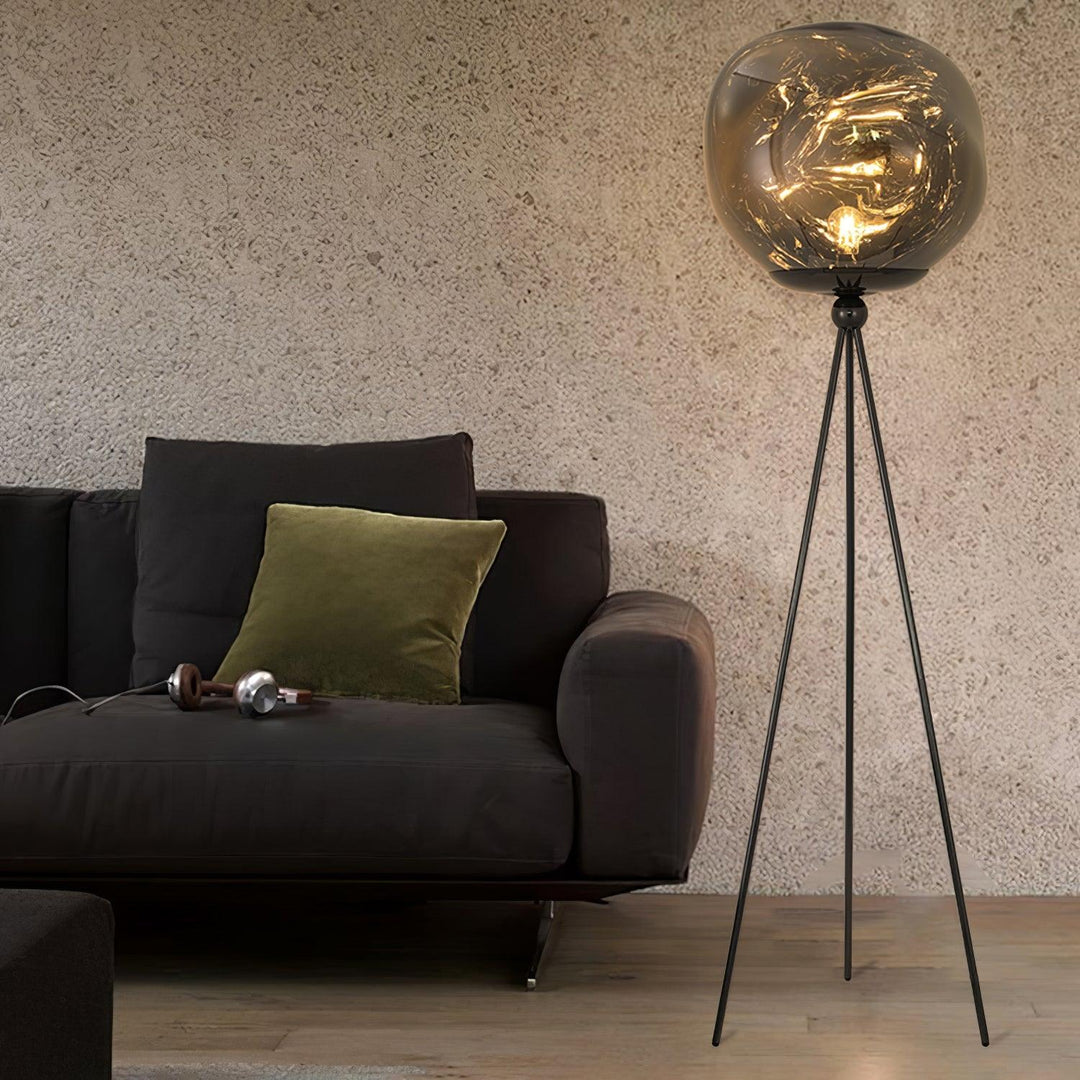 Lava Tripod Rock Floor Lamp - Vakkerlight