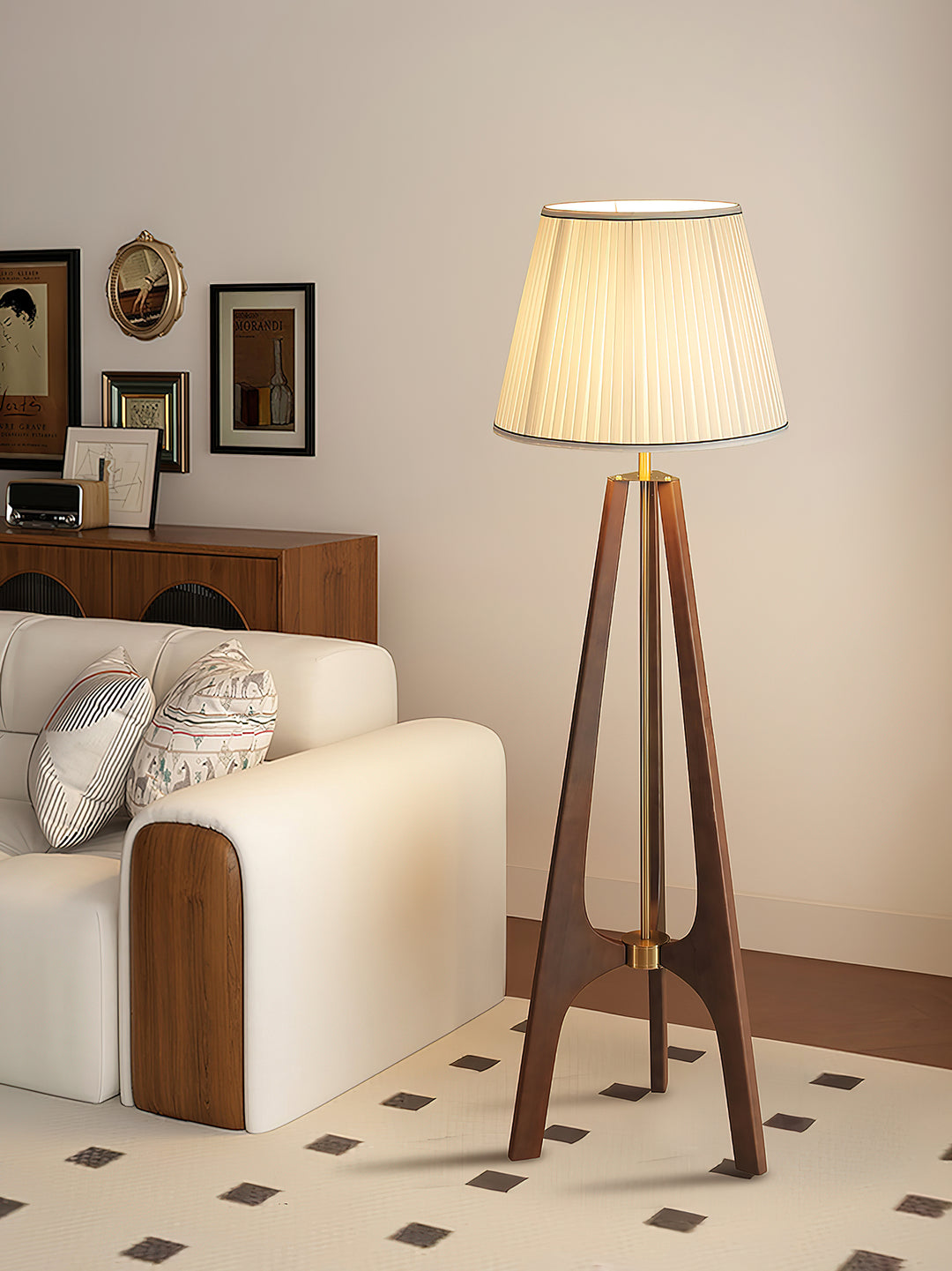 Trivelle Tripod Floor Lamp - Vakkerlight