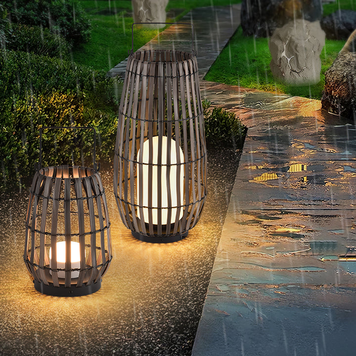 Tropic Braid Lantern Outdoor Lamp