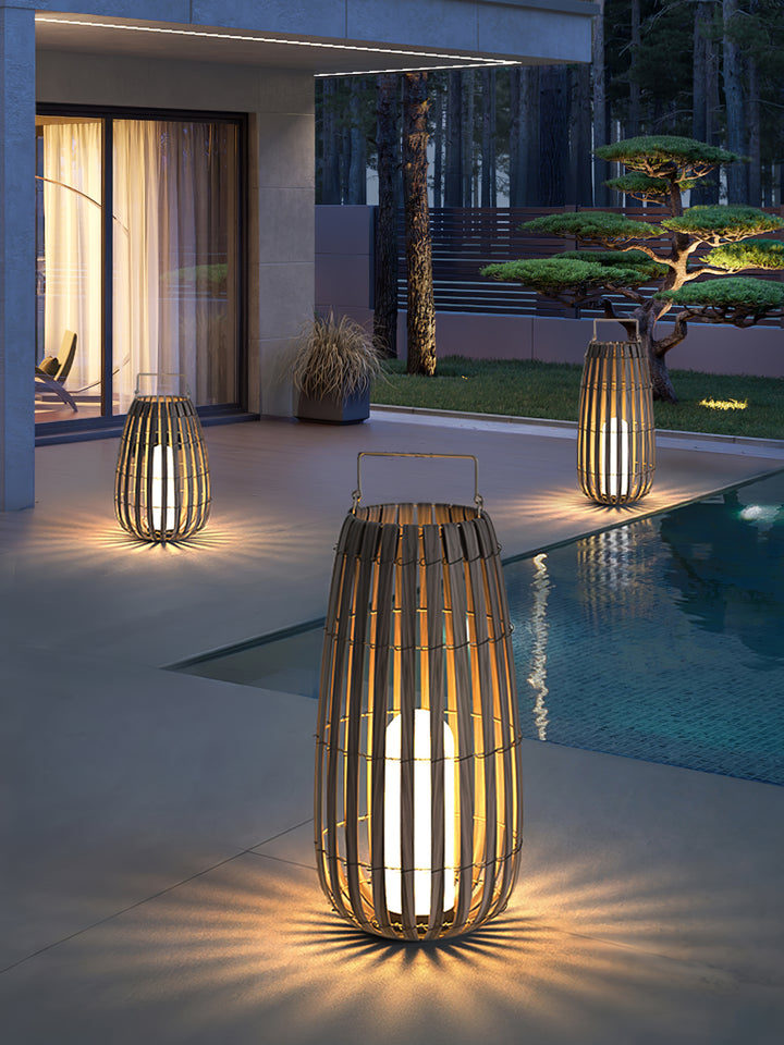 Tropic Braid Lantern Outdoor Lamp