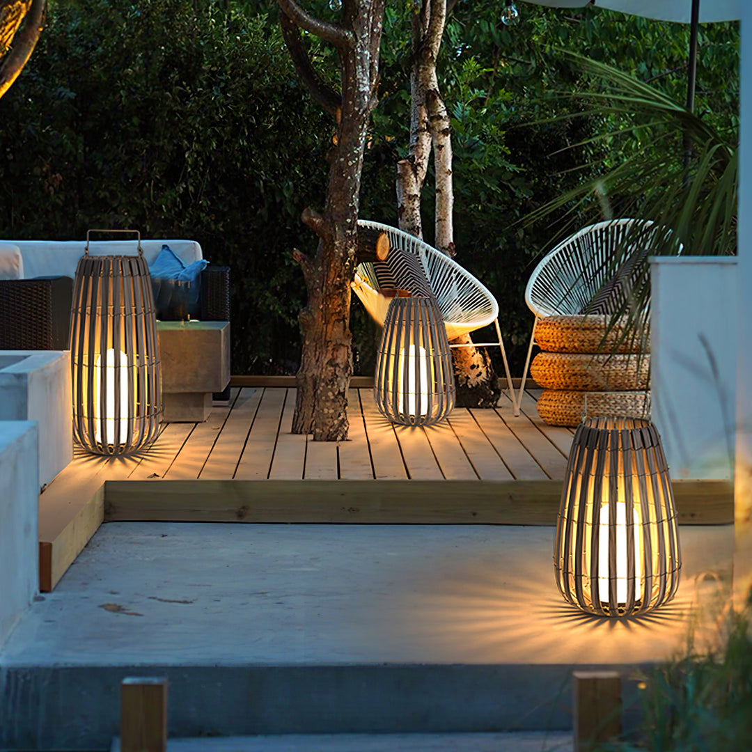 Tropic Braid Lantern Outdoor Lamp