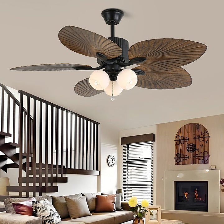 Tropica Breeze Ceiling Fan Light - Vakkerlight