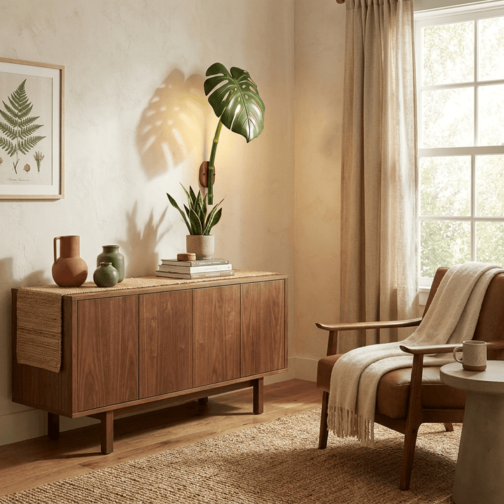 Tropical Monstera Leaf Wall Light - Vakkerlight
