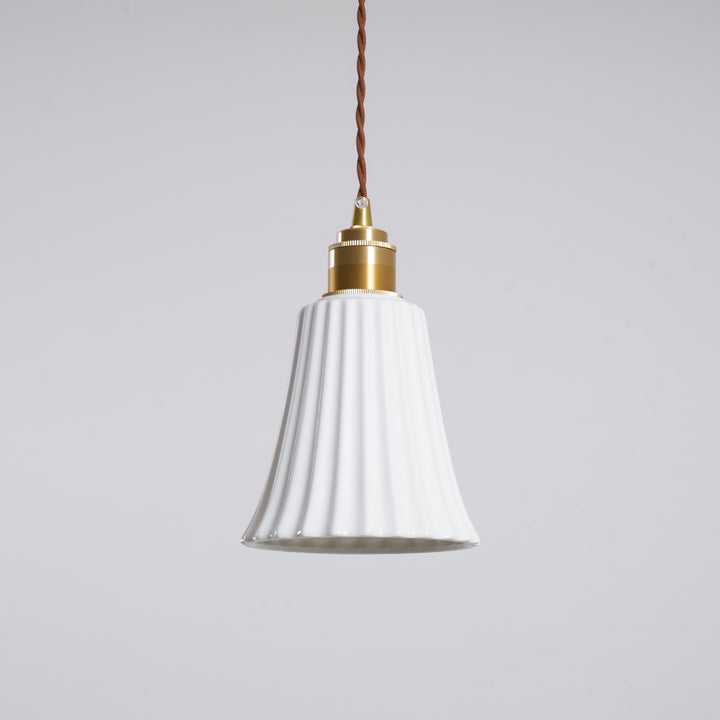 Trumpet Ceramic Pendant Light - Vakkerlight