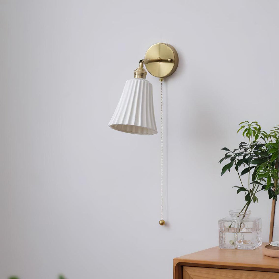 Trumpet Ceramic Wall Light - Vakkerlight