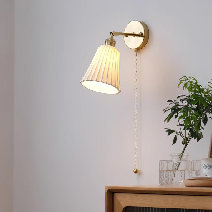 Trumpet Ceramic Wall Light - Vakkerlight