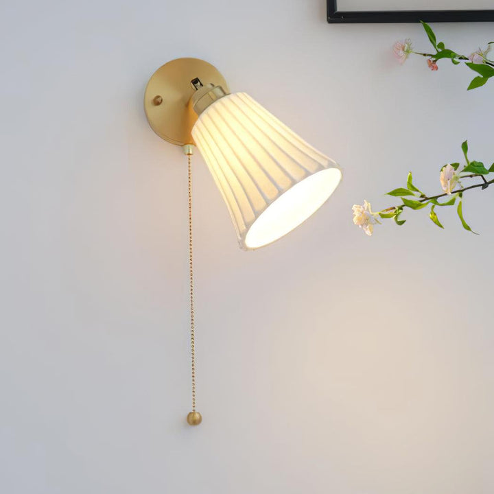 Trumpet Ceramic Wall Light - Vakkerlight