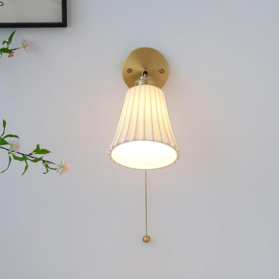 Trumpet Ceramic Wall Light - Vakkerlight