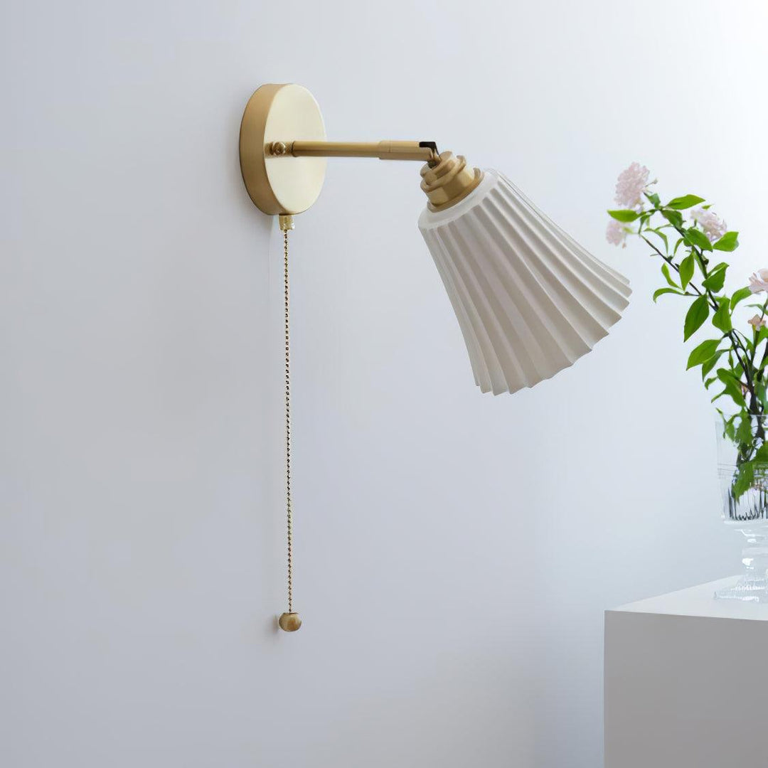 Trumpet Ceramic Wall Light - Vakkerlight