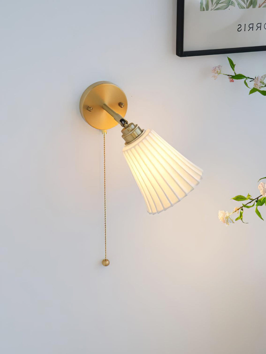 Trumpet Ceramic Wall Light - Vakkerlight